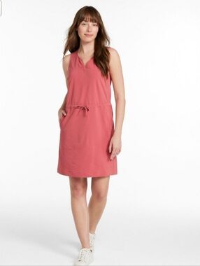 L.L. Bean Venturestretch Seersucker Dress
